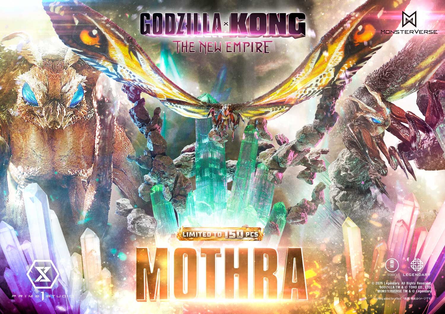 Godzilla x Kong: The New Empire - Mothra - Ultimate Diorama Masterline (UDMGXK-03S) - Bonus Version (Prime 1 Studio) photo 22
