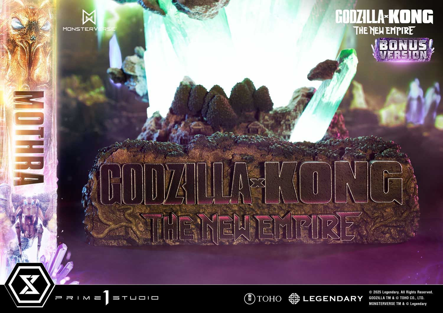 Godzilla x Kong: The New Empire - Mothra - Ultimate Diorama Masterline (UDMGXK-03S) - Bonus Version (Prime 1 Studio) photo 24