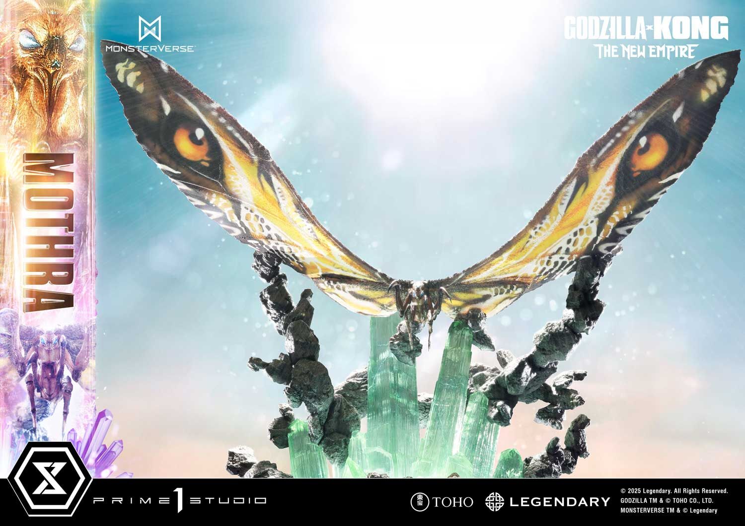Godzilla x Kong: The New Empire - Mothra - Ultimate Diorama Masterline (UDMGXK-03S) - Bonus Version (Prime 1 Studio) photo 28