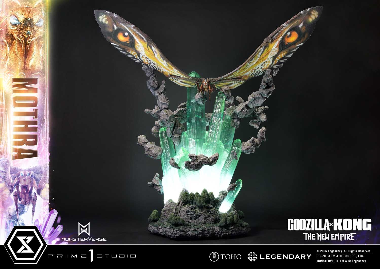 Godzilla x Kong: The New Empire - Mothra - Ultimate Diorama Masterline (UDMGXK-03S) - Bonus Version (Prime 1 Studio) photo 31