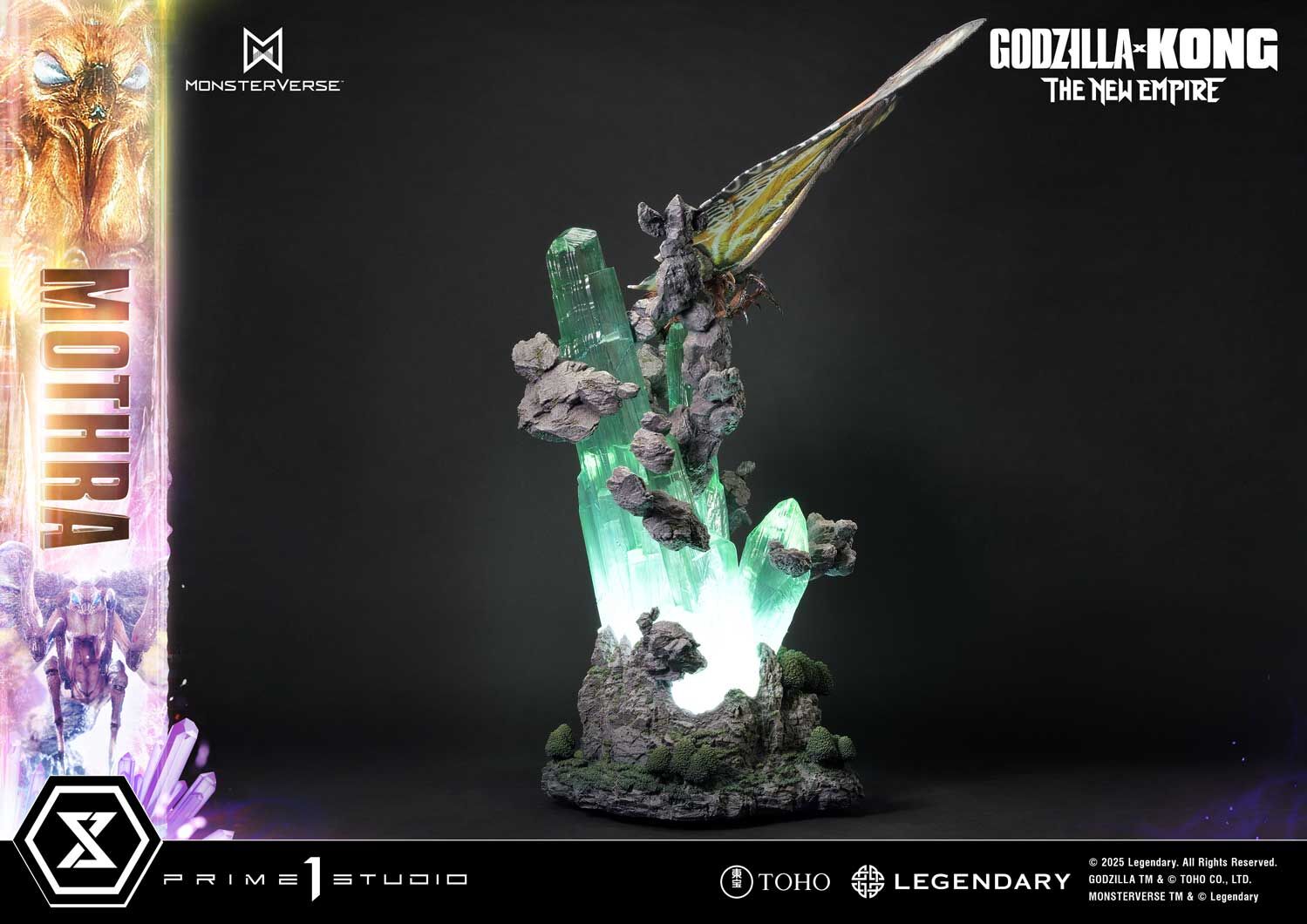 Godzilla x Kong: The New Empire - Mothra - Ultimate Diorama Masterline (UDMGXK-03S) - Bonus Version (Prime 1 Studio) photo 33