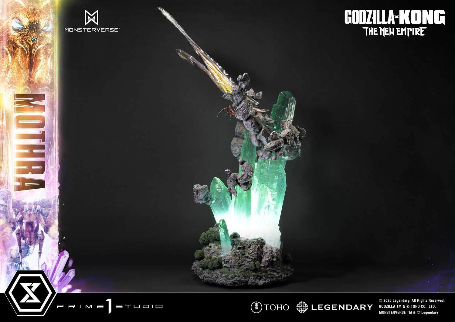 Godzilla x Kong: The New Empire - Mothra - Ultimate Diorama Masterline (UDMGXK-03S) - Bonus Version (Prime 1 Studio) photo 35