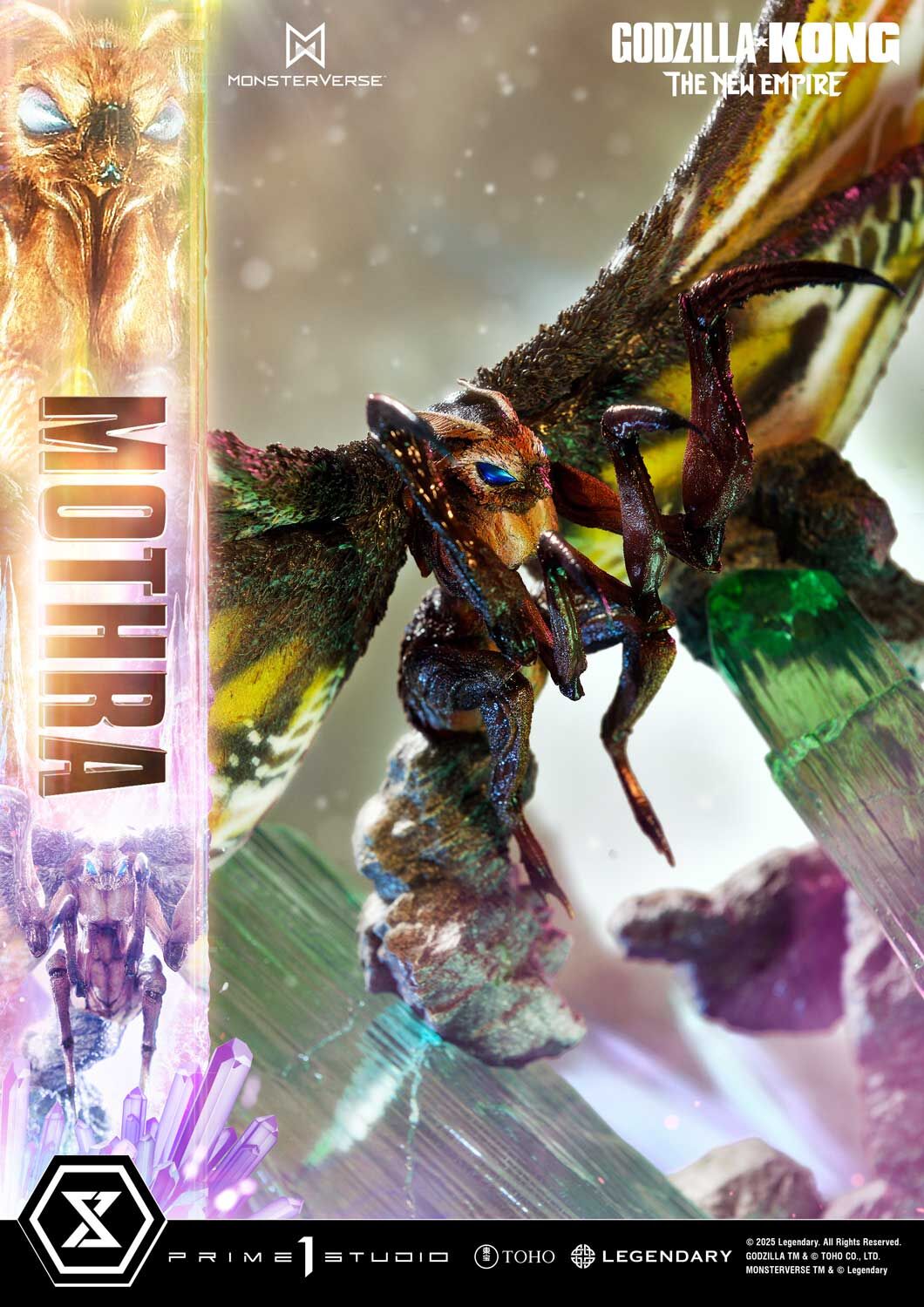 Godzilla x Kong: The New Empire - Mothra - Ultimate Diorama Masterline (UDMGXK-03S) - Bonus Version (Prime 1 Studio) photo 41