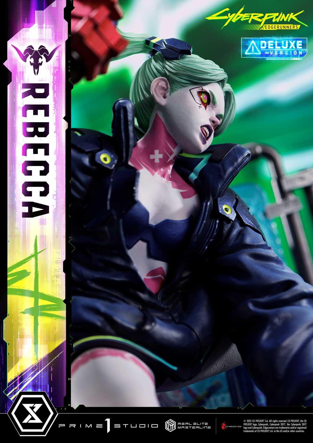Cyberpunk: Edgerunners - Rebecca - Real Elite Masterline (REMCP-03DX) - 1/4 - DX Version (Prime 1 Studio) photo 8