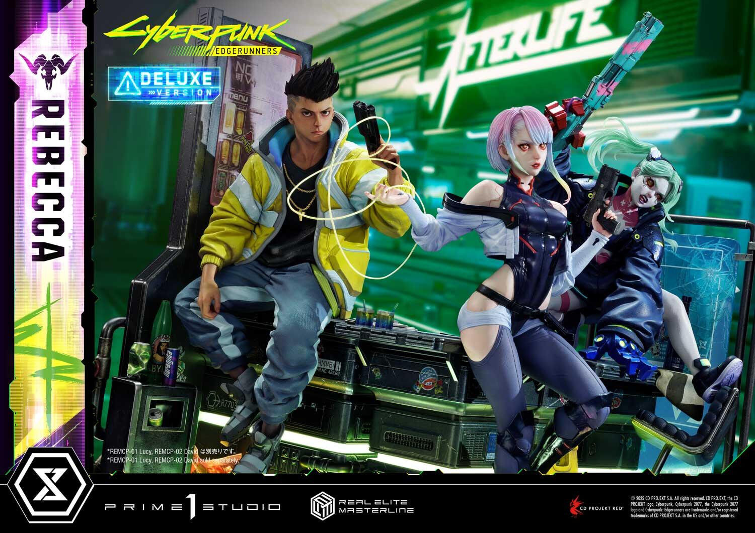 Cyberpunk: Edgerunners - Rebecca - Real Elite Masterline (REMCP-03DX) - 1/4 - DX Version (Prime 1 Studio) photo 11