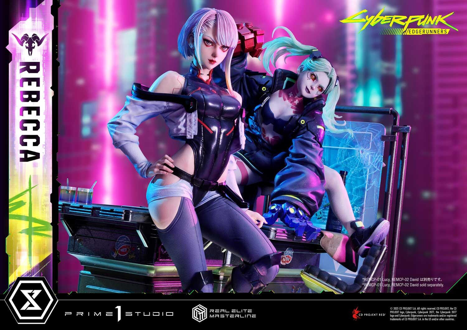 Cyberpunk: Edgerunners - Rebecca - Real Elite Masterline (REMCP-03DX) - 1/4 - DX Version (Prime 1 Studio) photo 14