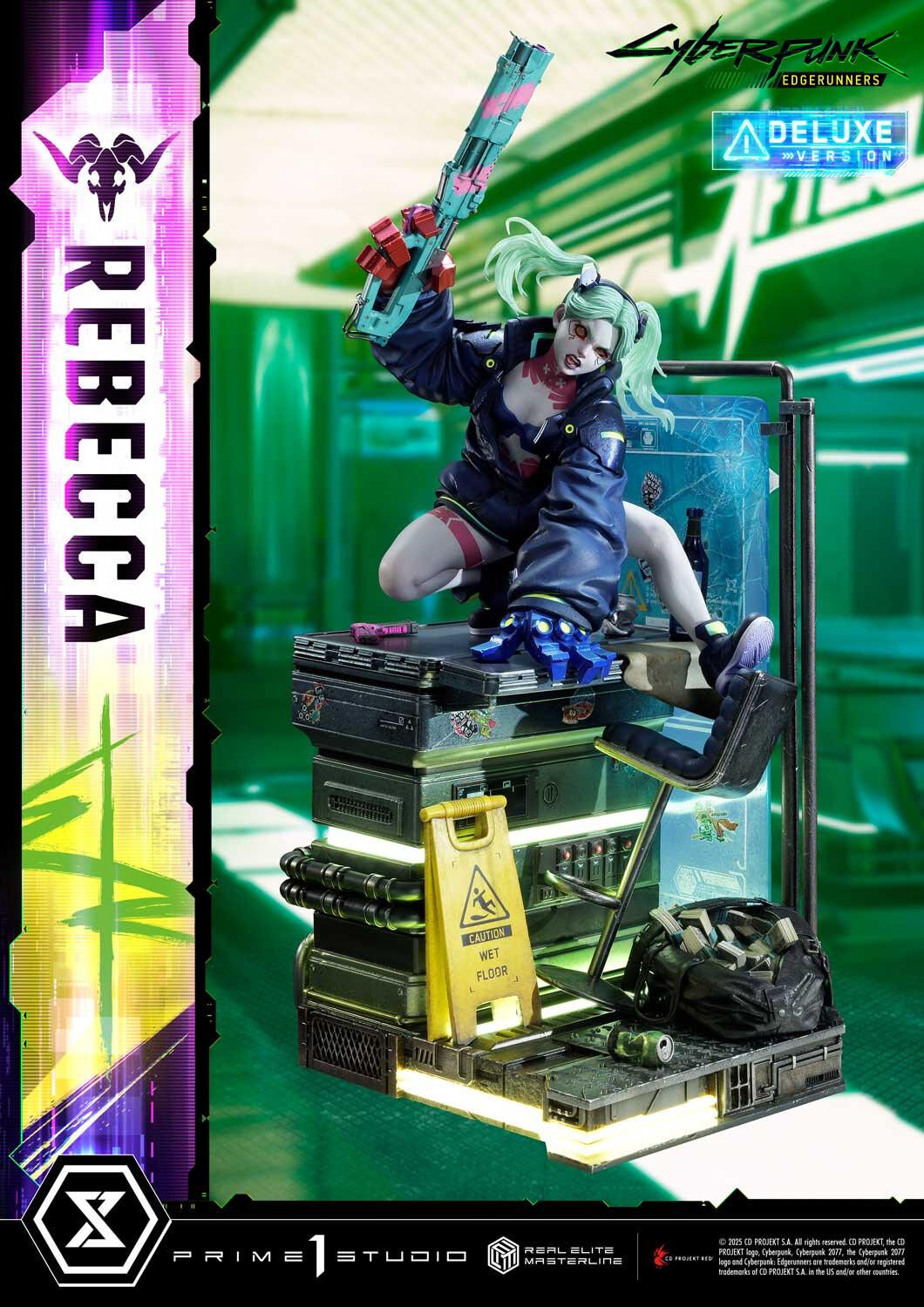 Cyberpunk: Edgerunners - Rebecca - Real Elite Masterline (REMCP-03DX) - 1/4 - DX Version (Prime 1 Studio) photo 16