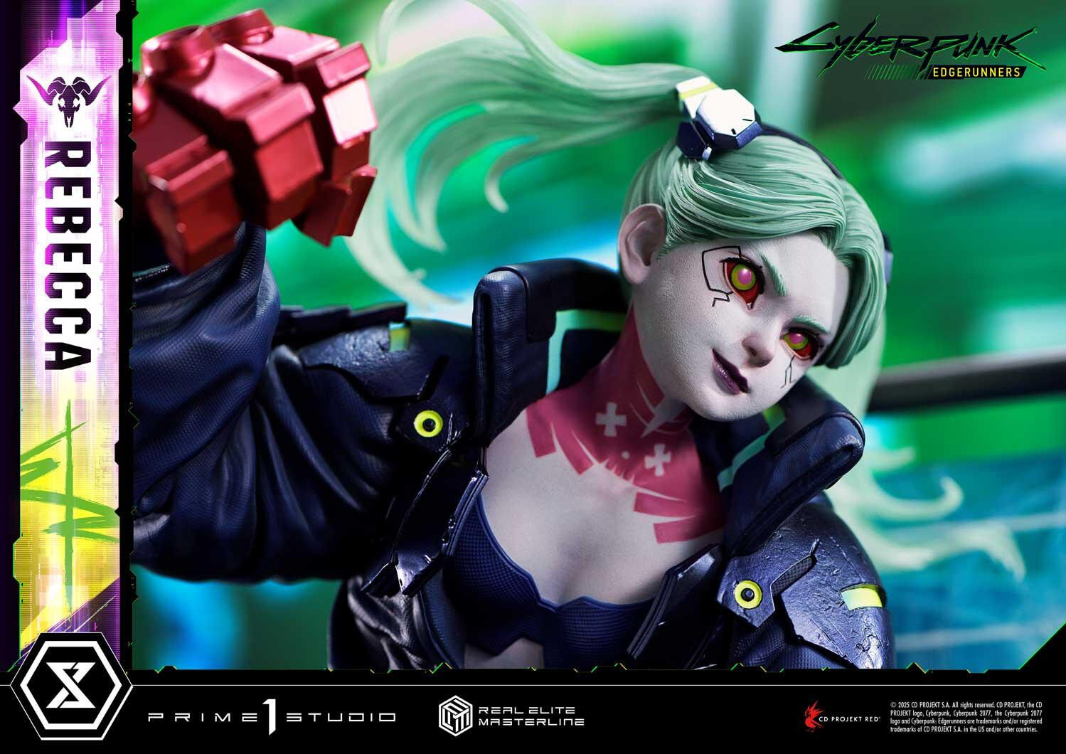 Cyberpunk: Edgerunners - Rebecca - Real Elite Masterline (REMCP-03DX) - 1/4 - DX Version (Prime 1 Studio) photo 17