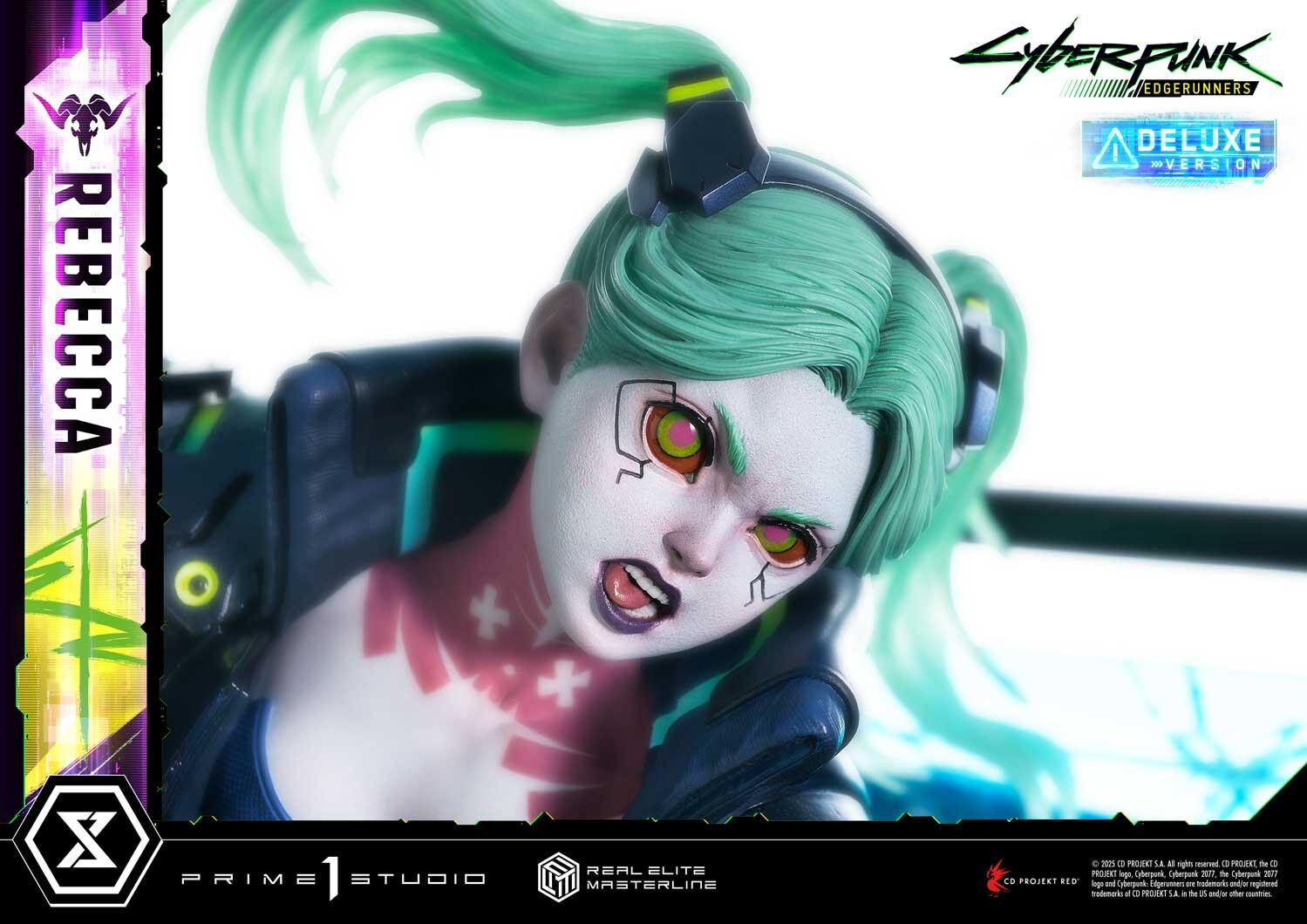 Cyberpunk: Edgerunners - Rebecca - Real Elite Masterline (REMCP-03DX) - 1/4 - DX Version (Prime 1 Studio) photo 19