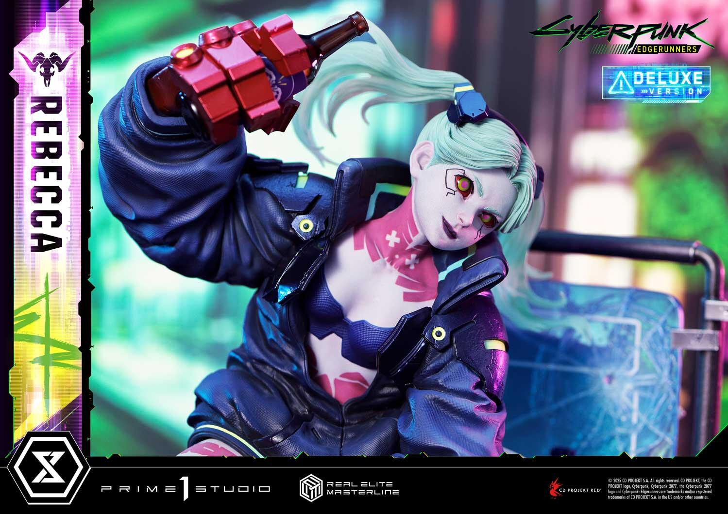 Cyberpunk: Edgerunners - Rebecca - Real Elite Masterline (REMCP-03DX) - 1/4 - DX Version (Prime 1 Studio) photo 21