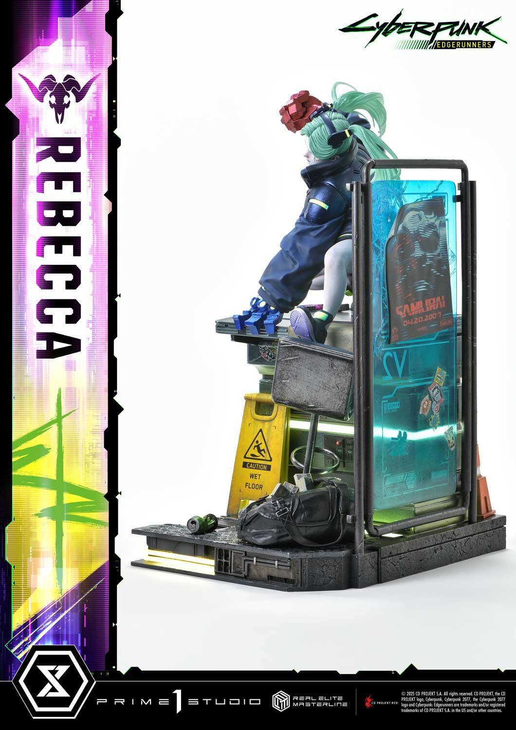 Cyberpunk: Edgerunners - Rebecca - Real Elite Masterline (REMCP-03DX) - 1/4 - DX Version (Prime 1 Studio) photo 26