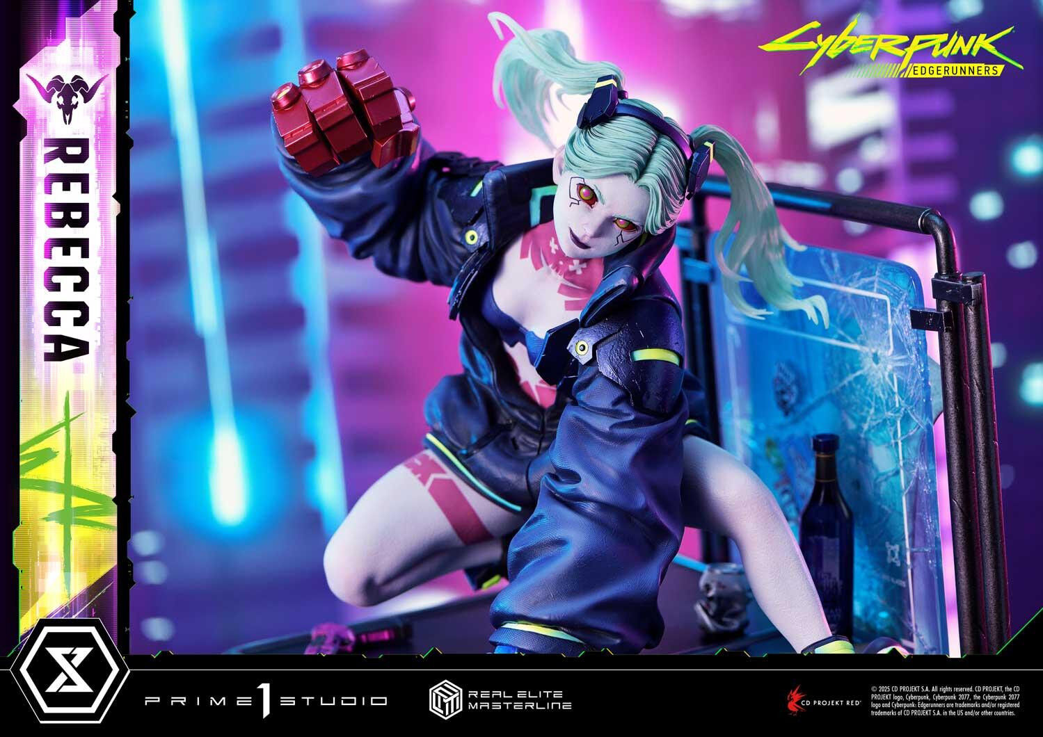 Cyberpunk: Edgerunners - Rebecca - Real Elite Masterline (REMCP-03DX) - 1/4 - DX Version (Prime 1 Studio) photo 29