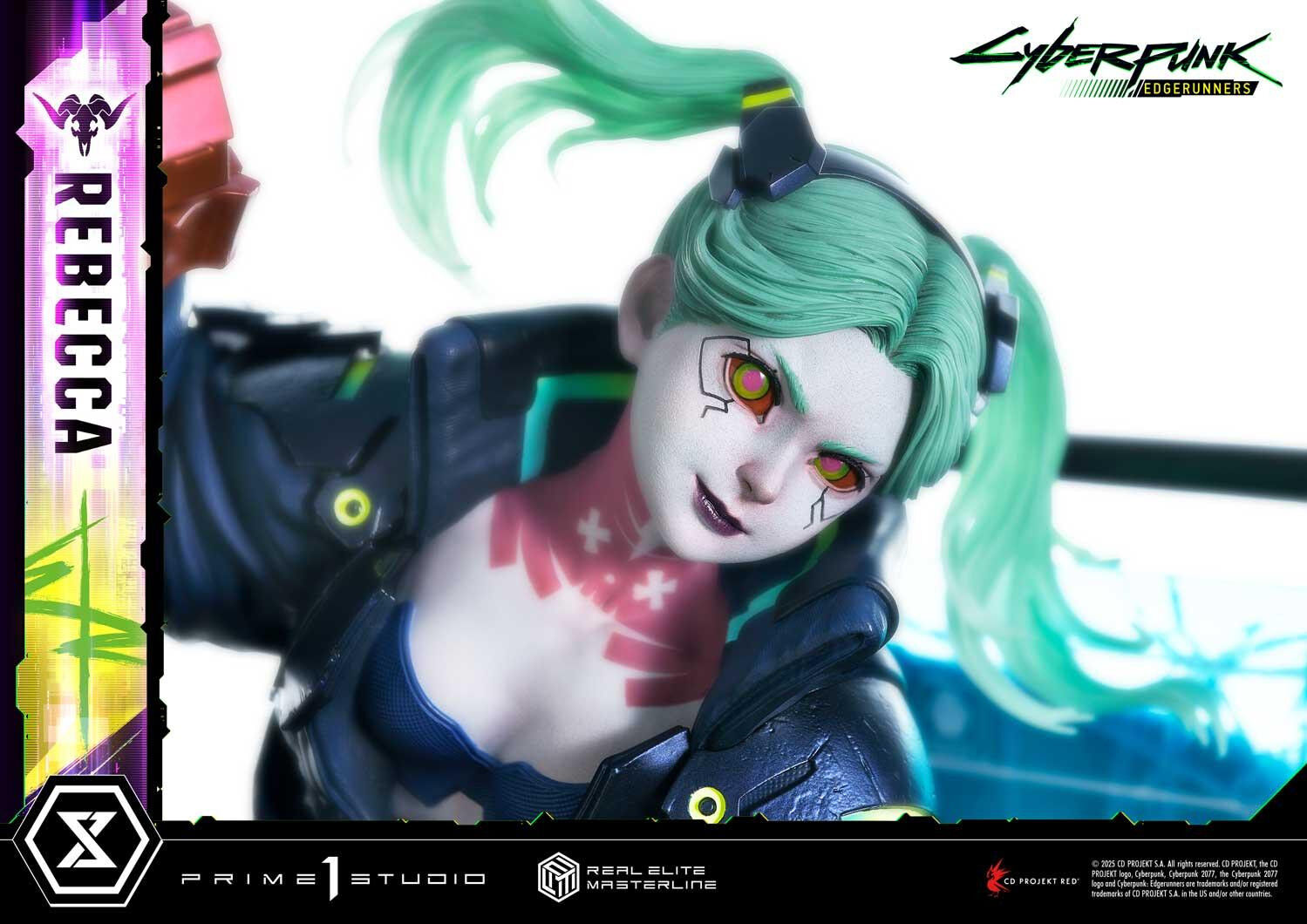 Cyberpunk: Edgerunners - Rebecca - Real Elite Masterline (REMCP-03DX) - 1/4 - DX Version (Prime 1 Studio) photo 30