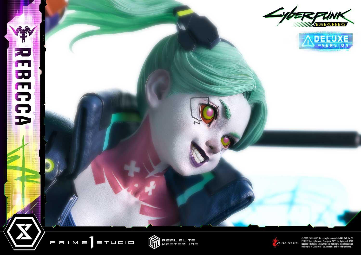 Cyberpunk: Edgerunners - Rebecca - Real Elite Masterline (REMCP-03DX) - 1/4 - DX Version (Prime 1 Studio) photo 31