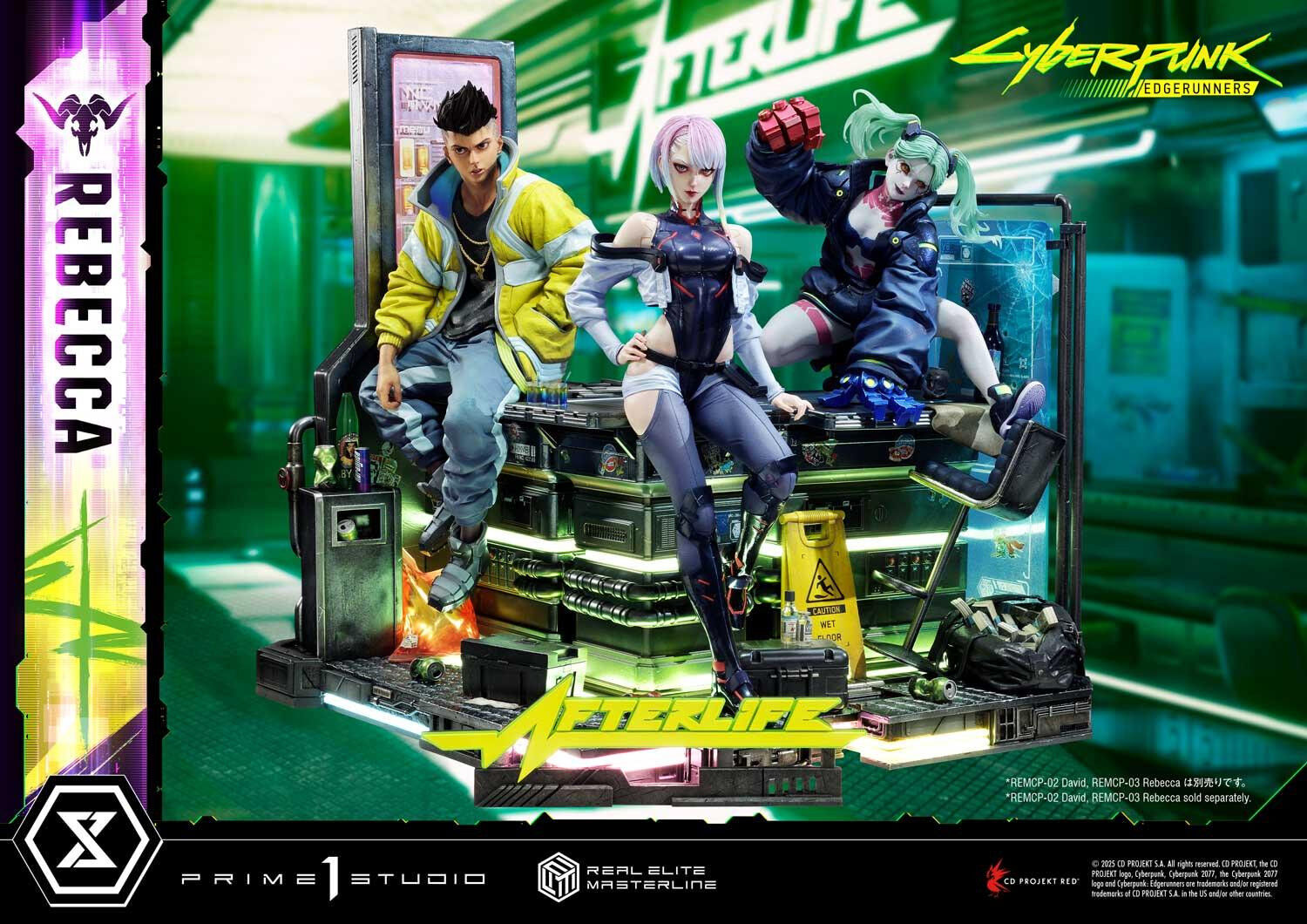 Cyberpunk: Edgerunners - Rebecca - Real Elite Masterline (REMCP-03DX) - 1/4 - DX Version (Prime 1 Studio) photo 34
