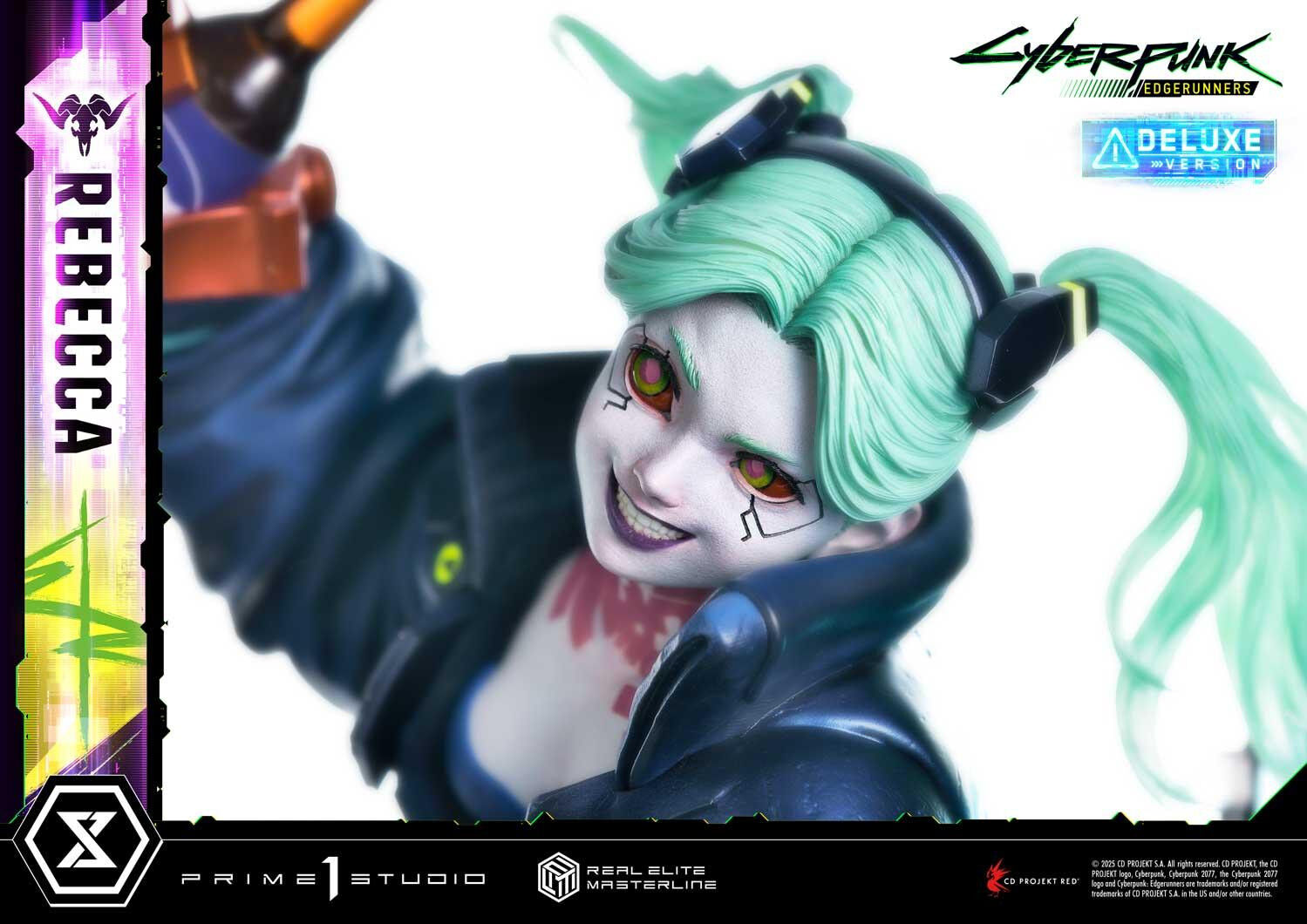 Cyberpunk: Edgerunners - Rebecca - Real Elite Masterline (REMCP-03DX) - 1/4 - DX Version (Prime 1 Studio) photo 35