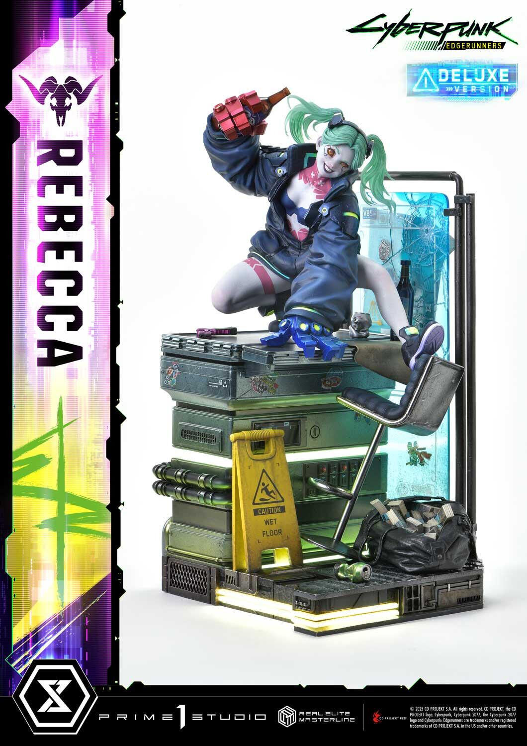 Cyberpunk: Edgerunners - Rebecca - Real Elite Masterline (REMCP-03DX) - 1/4 - DX Version (Prime 1 Studio) photo 43
