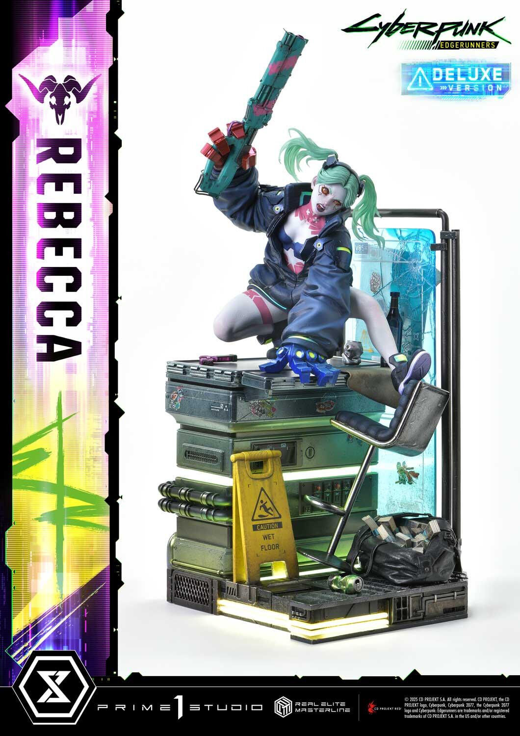 Cyberpunk: Edgerunners - Rebecca - Real Elite Masterline (REMCP-03DX) - 1/4 - DX Version (Prime 1 Studio) photo 45