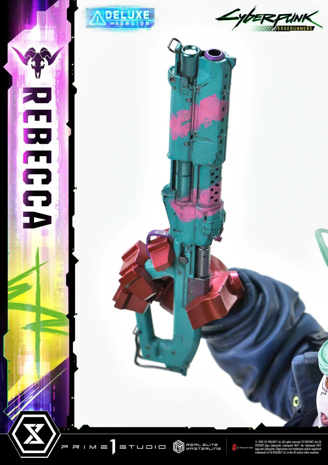 Cyberpunk: Edgerunners - Rebecca - Real Elite Masterline (REMCP-03DX) - 1/4 - DX Version (Prime 1 Studio) photo 49