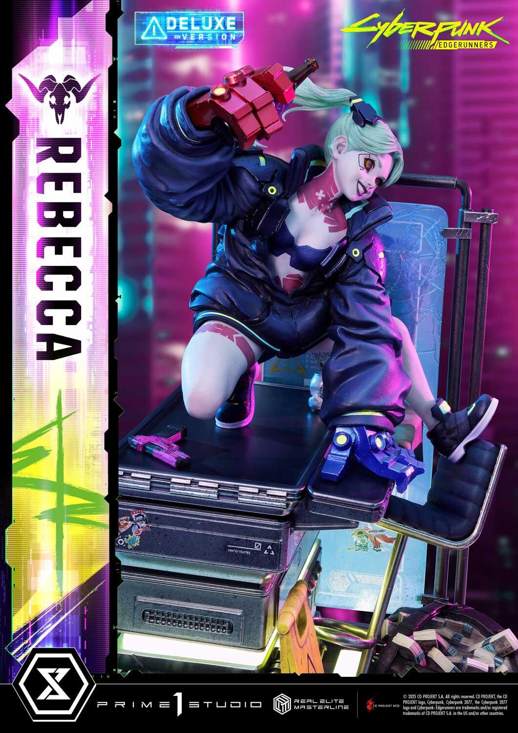 Cyberpunk: Edgerunners - Rebecca - Real Elite Masterline (REMCP-03DX) - 1/4 - DX Version (Prime 1 Studio) photo 53