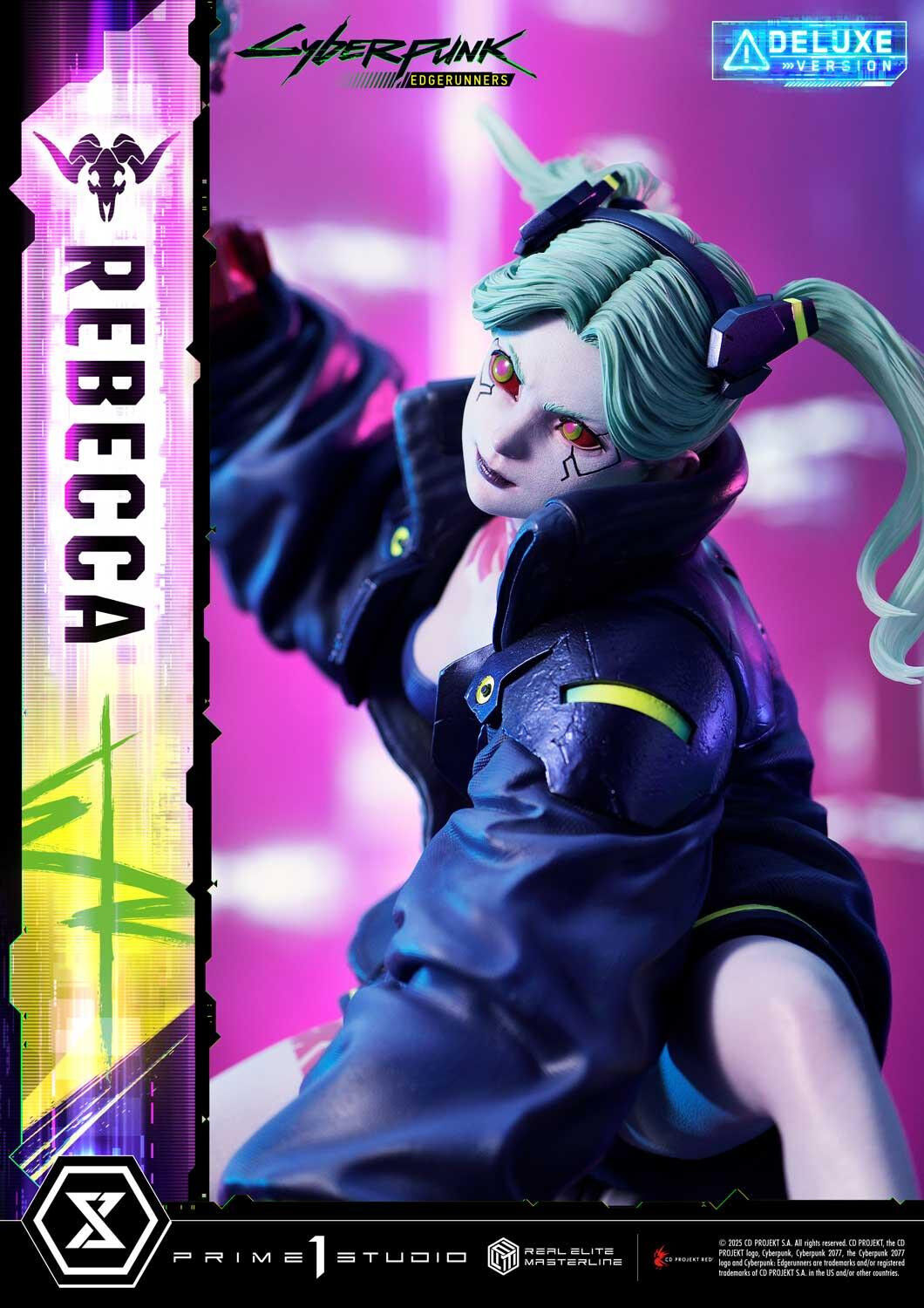 Cyberpunk: Edgerunners - Rebecca - Real Elite Masterline (REMCP-03DX) - 1/4 - DX Version (Prime 1 Studio) photo 56