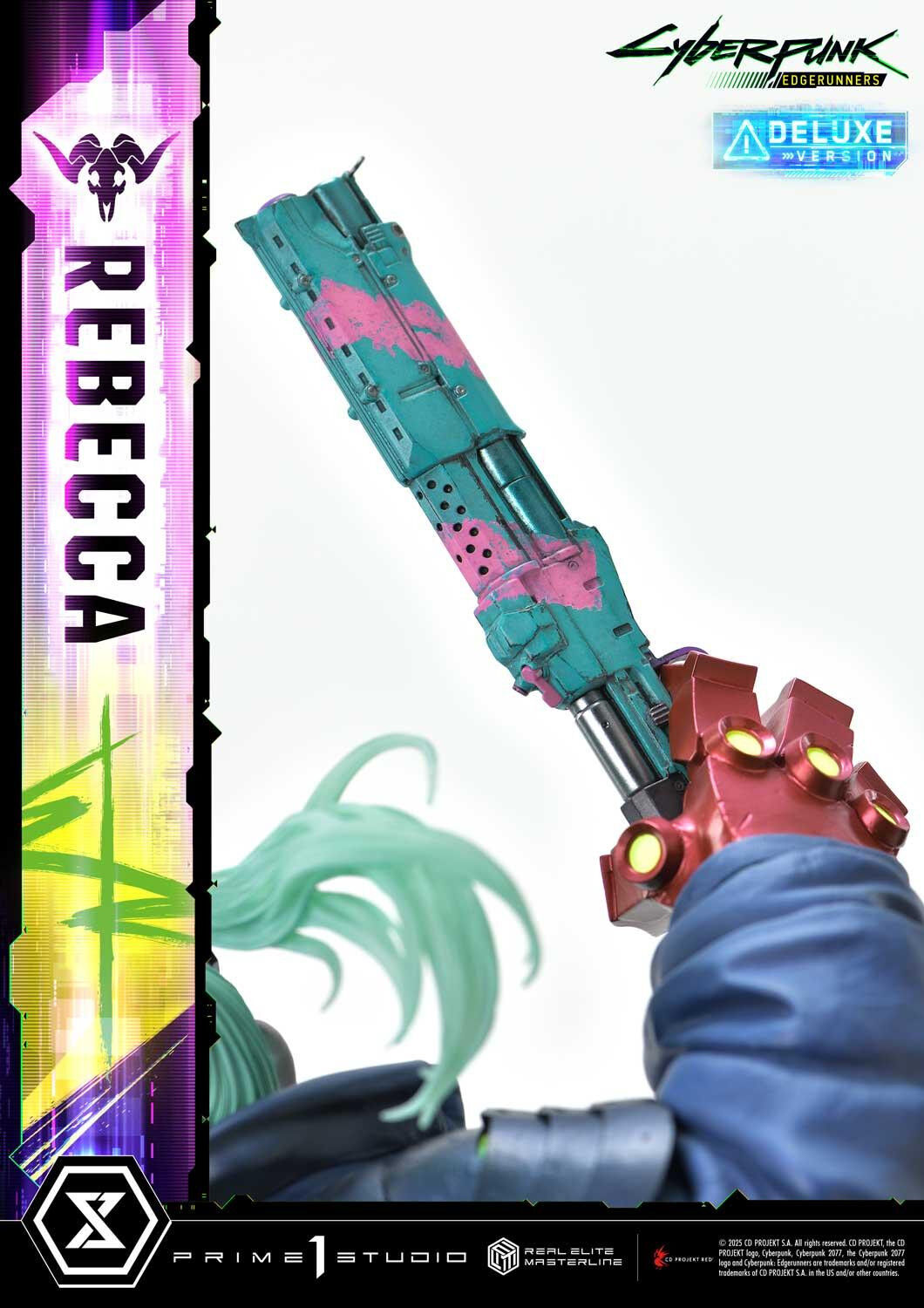 Cyberpunk: Edgerunners - Rebecca - Real Elite Masterline (REMCP-03DX) - 1/4 - DX Version (Prime 1 Studio) photo 59