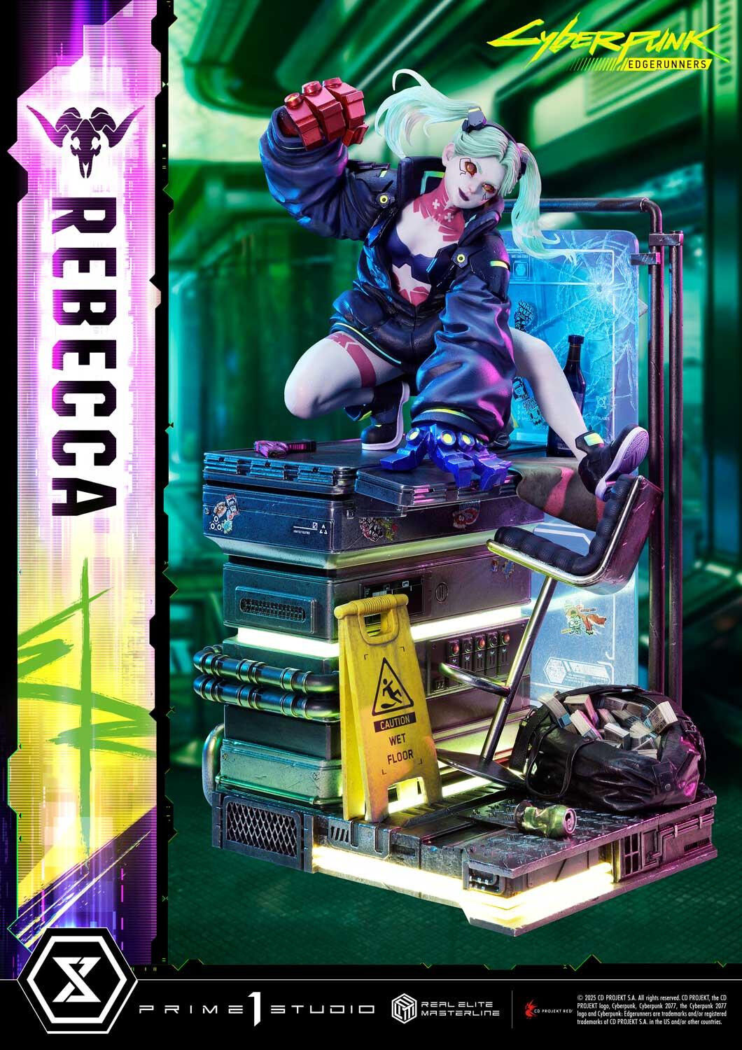Cyberpunk: Edgerunners - Rebecca - Real Elite Masterline (REMCP-03DX) - 1/4 - DX Version (Prime 1 Studio) photo 60