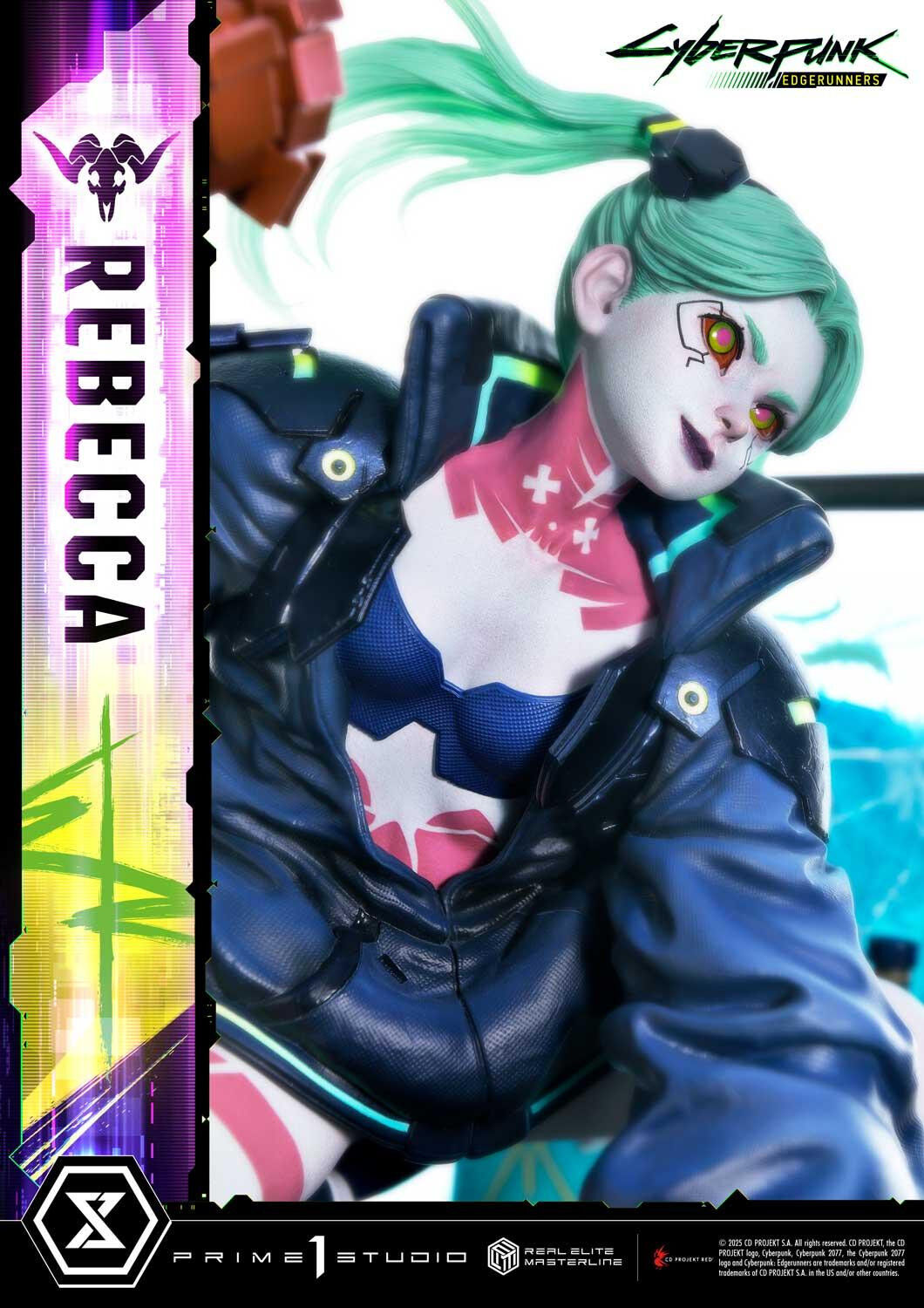 Cyberpunk: Edgerunners - Rebecca - Real Elite Masterline (REMCP-03DX) - 1/4 - DX Version (Prime 1 Studio) photo 63