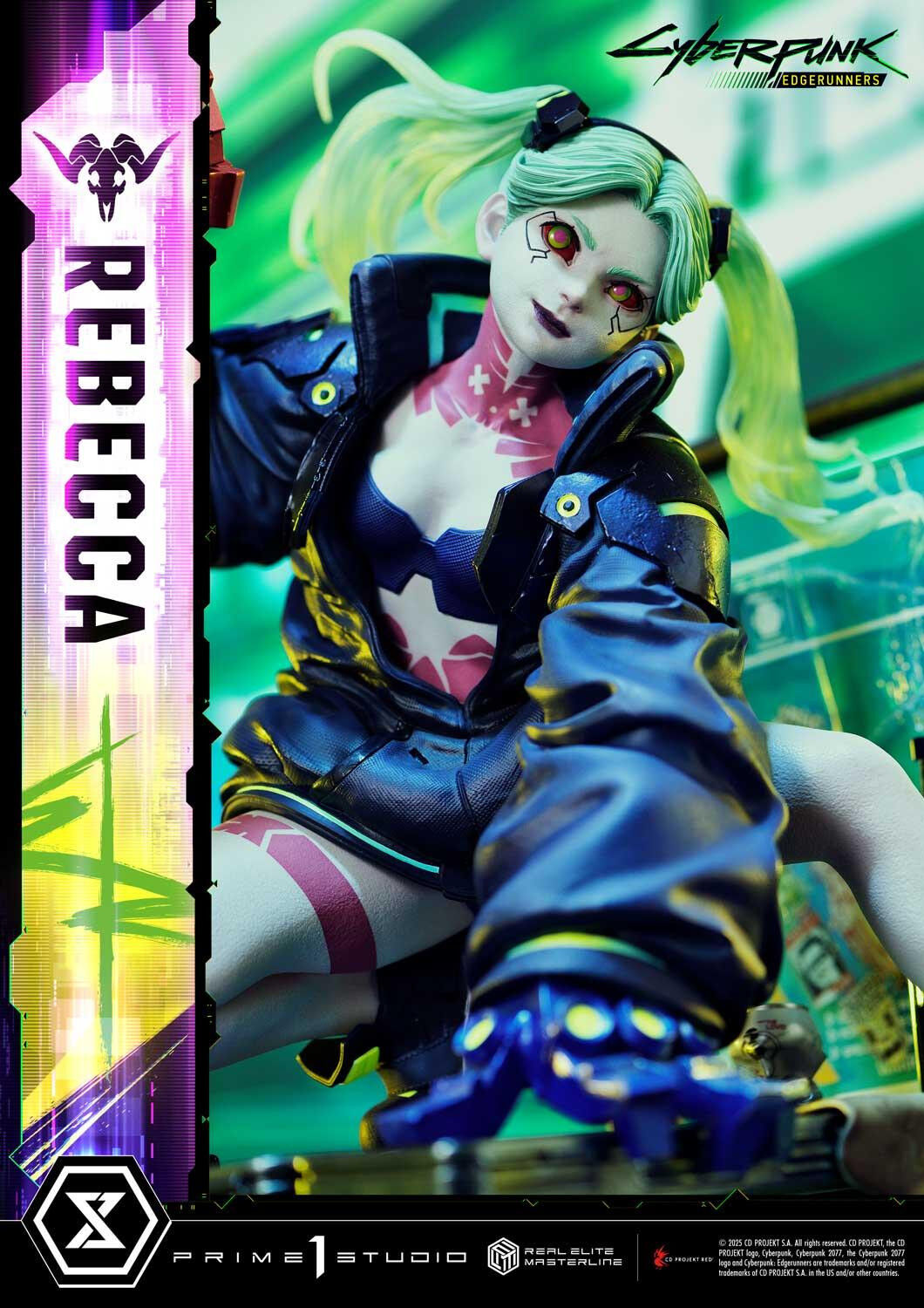 Cyberpunk: Edgerunners - Rebecca - Real Elite Masterline (REMCP-03DX) - 1/4 - DX Version (Prime 1 Studio) photo 66