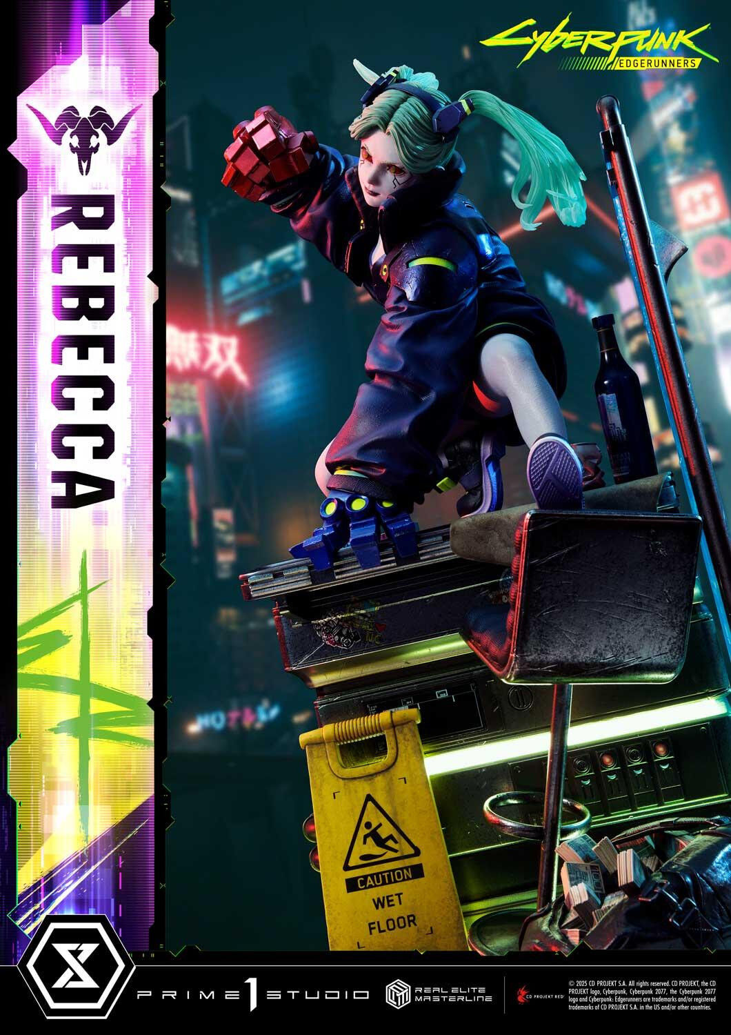 Cyberpunk: Edgerunners - Rebecca - Real Elite Masterline (REMCP-03DX) - 1/4 - DX Version (Prime 1 Studio) photo 69