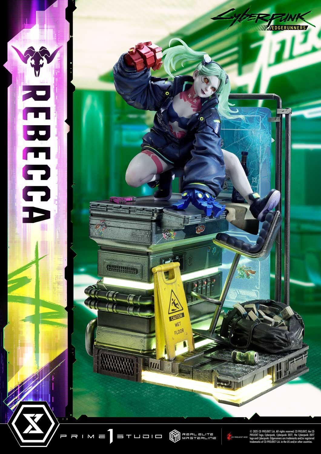 Cyberpunk: Edgerunners - Rebecca - Real Elite Masterline (REMCP-03DX) - 1/4 - DX Version (Prime 1 Studio) photo 79