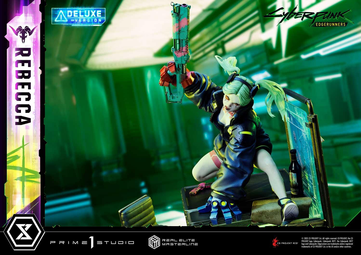 Cyberpunk: Edgerunners - Rebecca - Real Elite Masterline (REMCP-03DX) - 1/4 - DX Version (Prime 1 Studio) photo 81