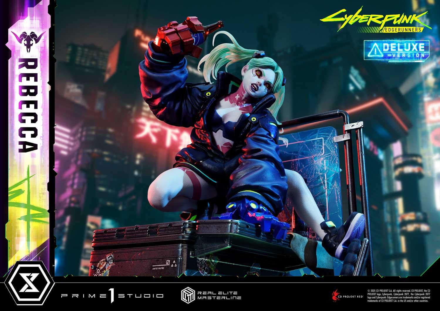 Cyberpunk: Edgerunners - Rebecca - Real Elite Masterline (REMCP-03DX) - 1/4 - DX Version (Prime 1 Studio) photo 82