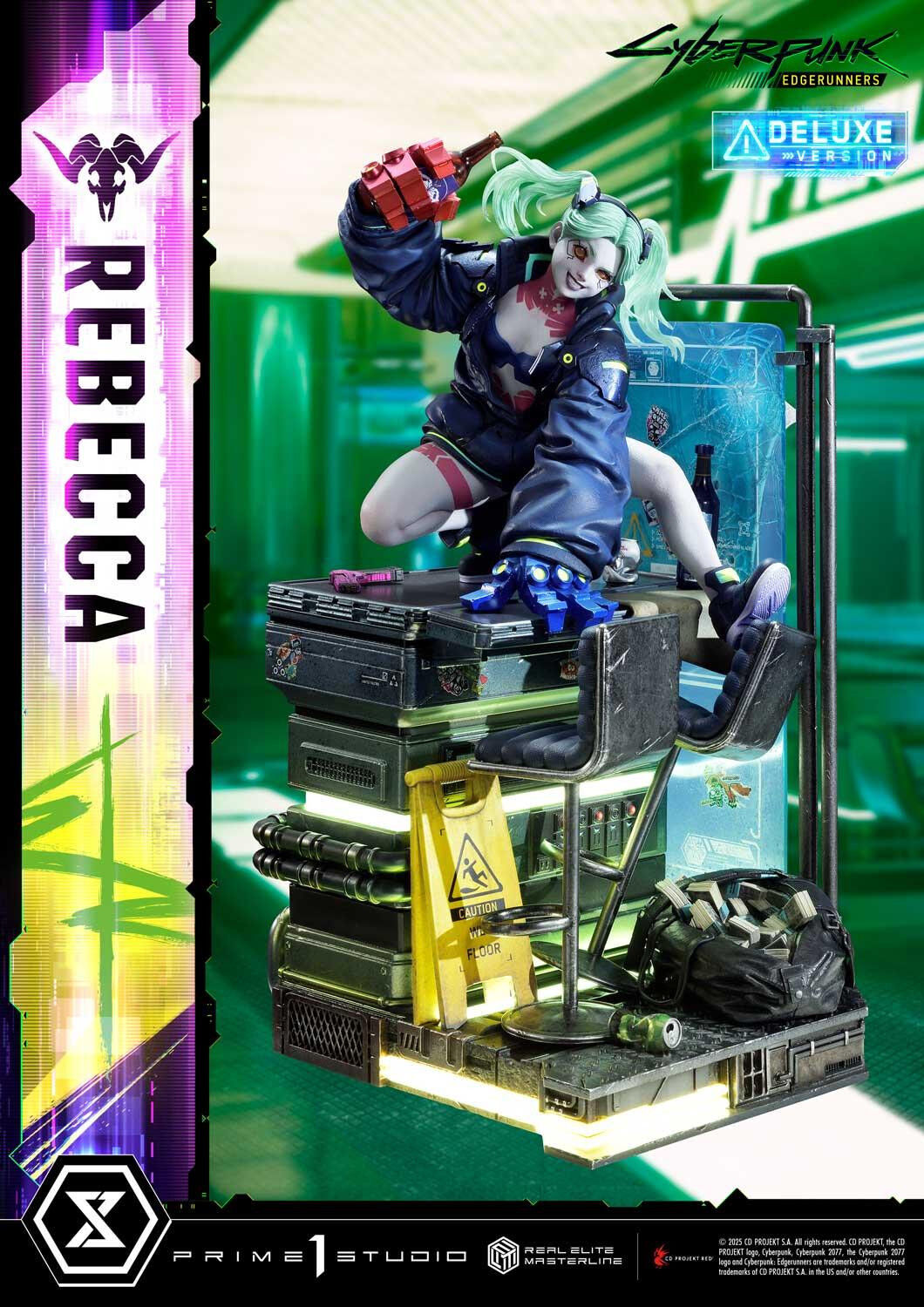 Cyberpunk: Edgerunners - Rebecca - Real Elite Masterline (REMCP-03DX) - 1/4 - DX Version (Prime 1 Studio) photo 83