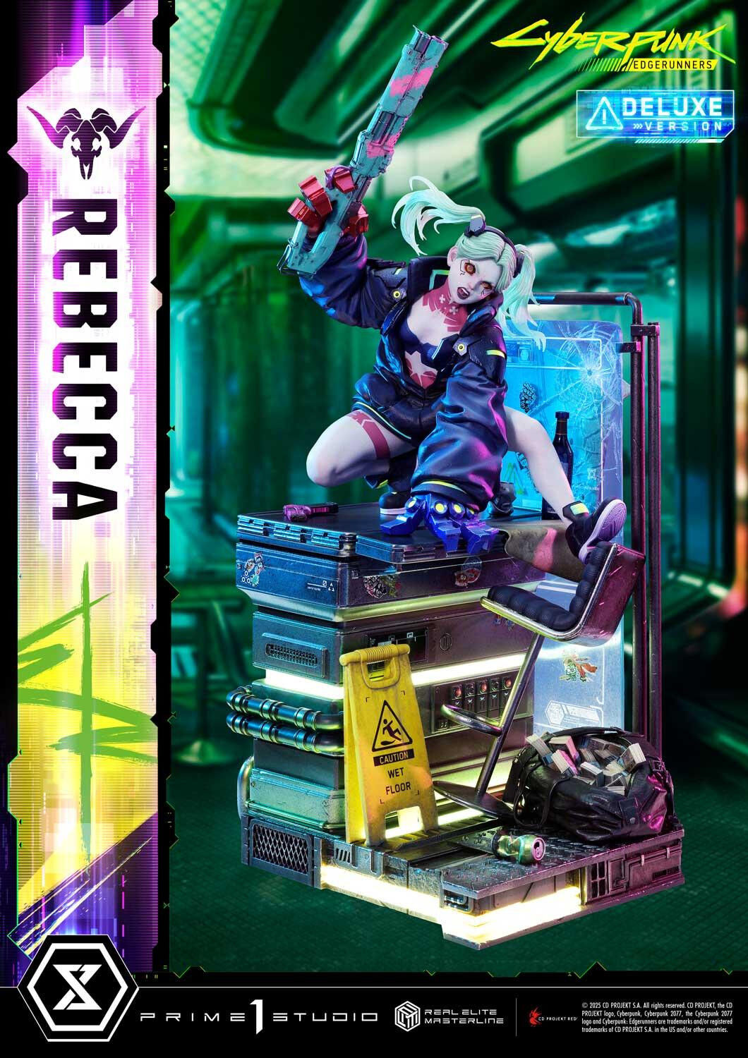 Cyberpunk: Edgerunners - Rebecca - Real Elite Masterline (REMCP-03DX) - 1/4 - DX Version (Prime 1 Studio) photo 84