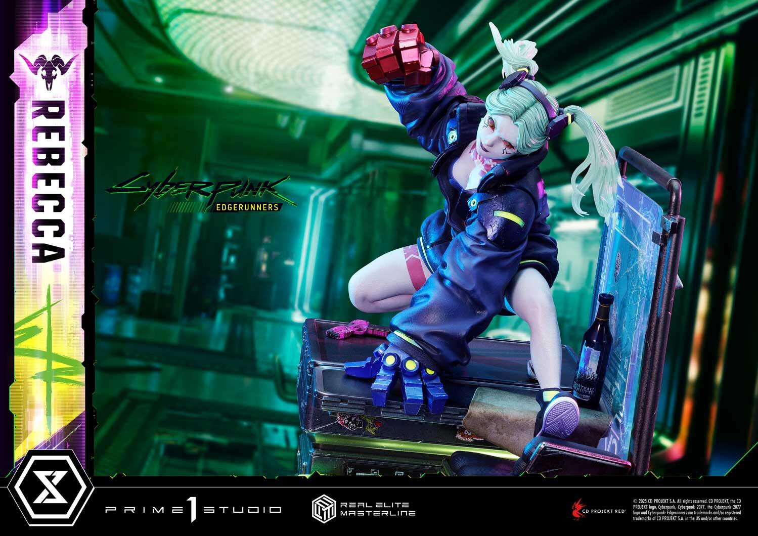 Cyberpunk: Edgerunners - Rebecca - Real Elite Masterline (REMCP-03DX) - 1/4 - DX Version (Prime 1 Studio) photo 94