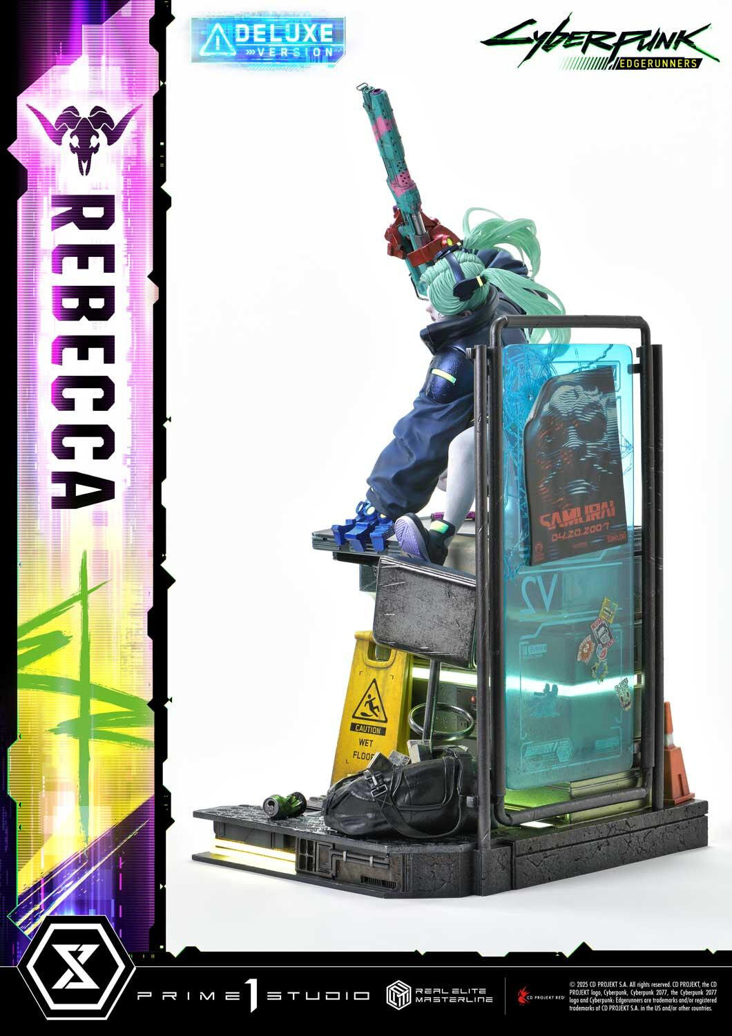 Cyberpunk: Edgerunners - Rebecca - Real Elite Masterline (REMCP-03DXS) - 1/4 - DX Bonus Version (Prime 1 Studio) photo 6