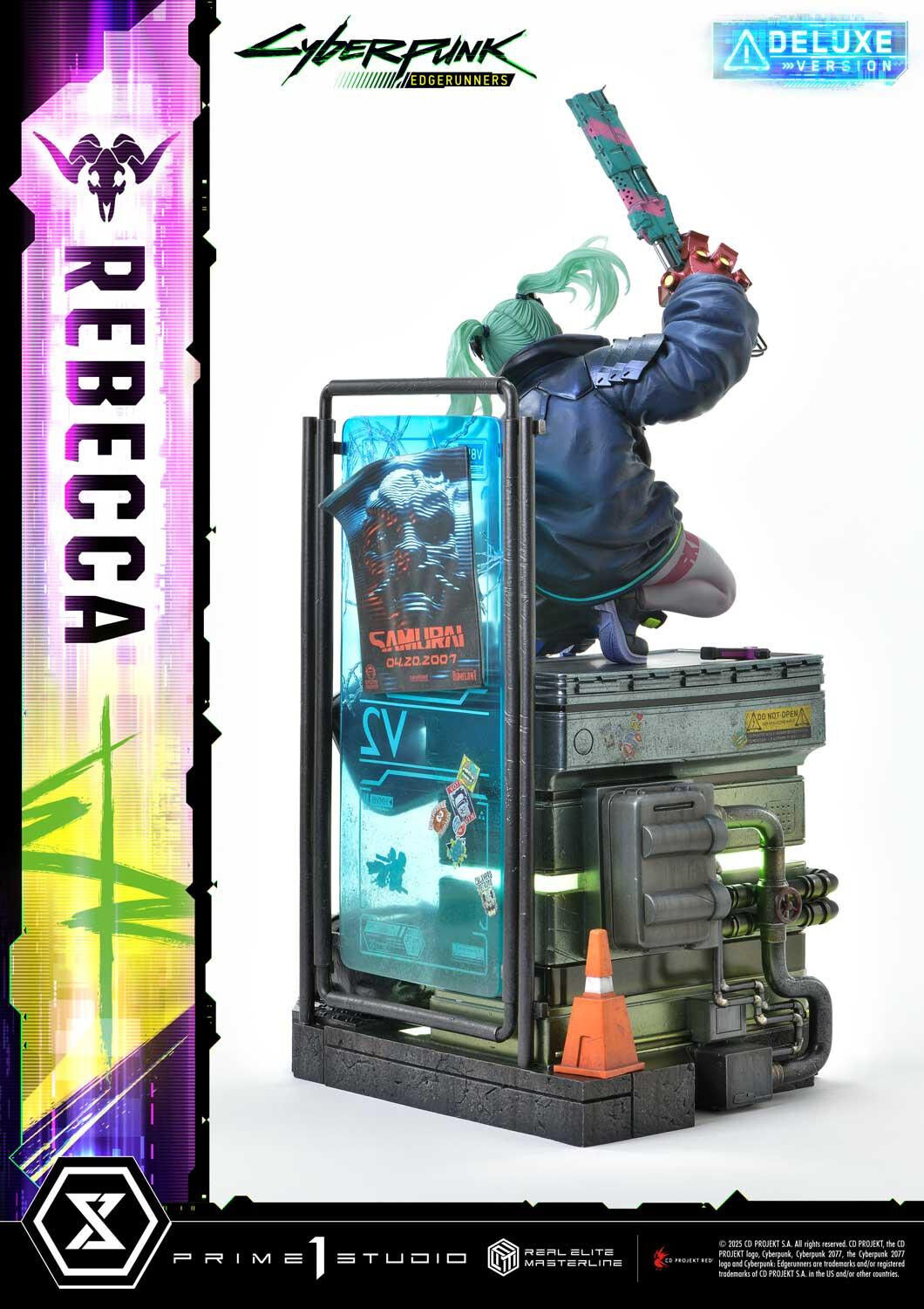 Cyberpunk: Edgerunners - Rebecca - Real Elite Masterline (REMCP-03DXS) - 1/4 - DX Bonus Version (Prime 1 Studio) photo 7