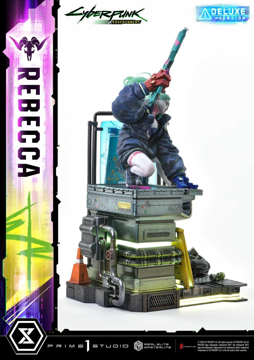 Cyberpunk: Edgerunners - Rebecca - Real Elite Masterline (REMCP-03DXS) - 1/4 - DX Bonus Version (Prime 1 Studio) photo 9