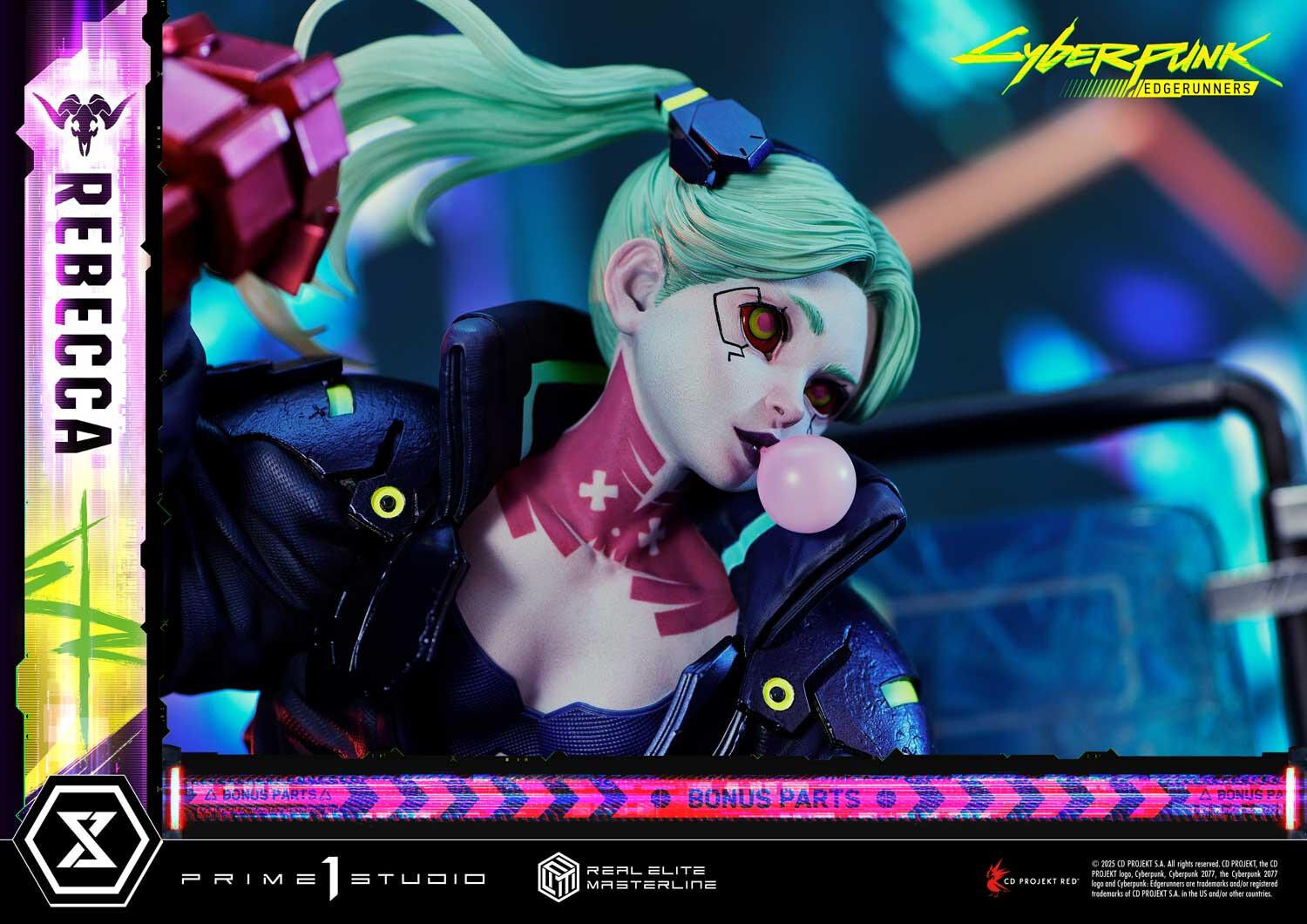 Cyberpunk: Edgerunners - Rebecca - Real Elite Masterline (REMCP-03DXS) - 1/4 - DX Bonus Version (Prime 1 Studio) photo 12