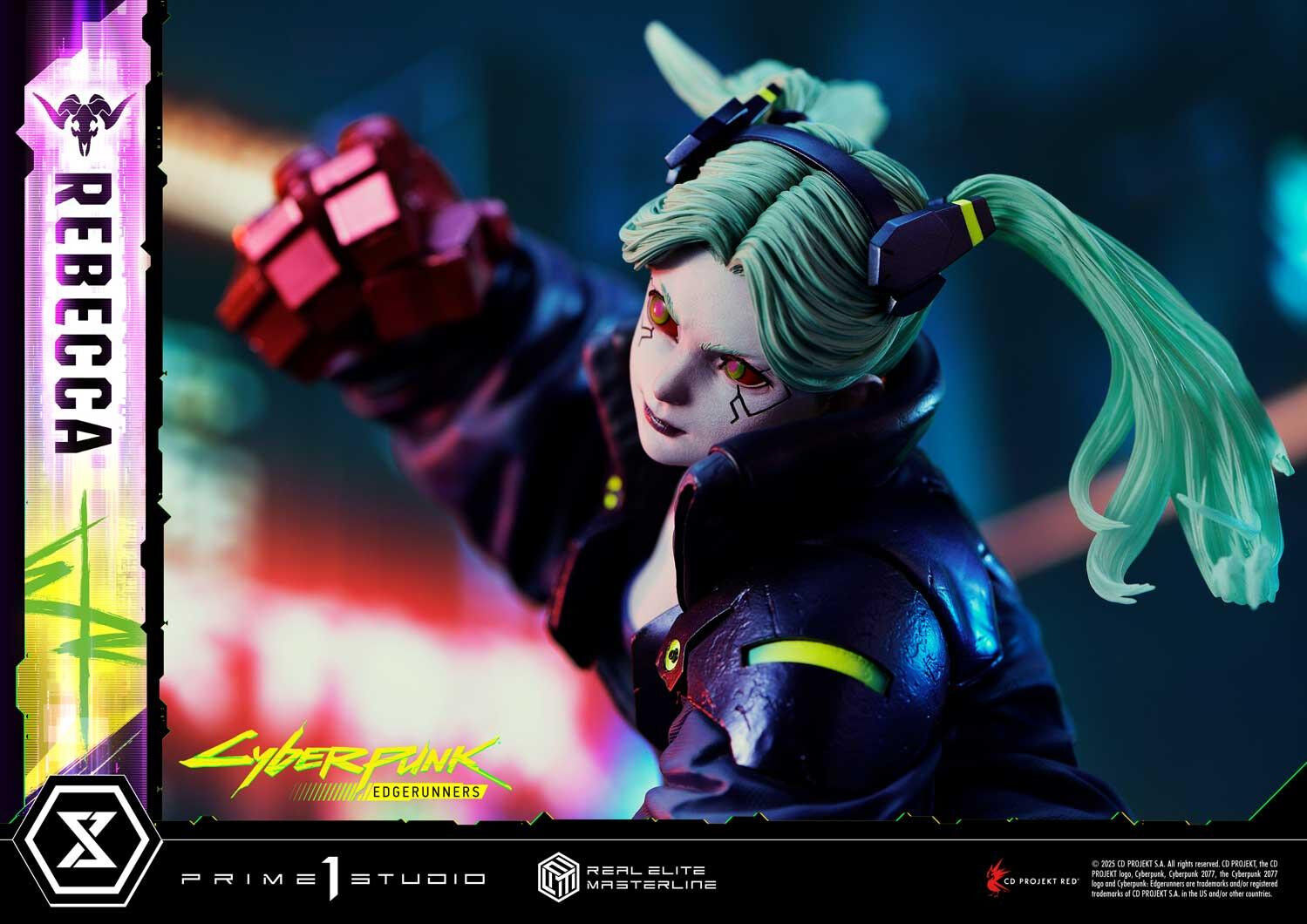 Cyberpunk: Edgerunners - Rebecca - Real Elite Masterline (REMCP-03DXS) - 1/4 - DX Bonus Version (Prime 1 Studio) photo 15