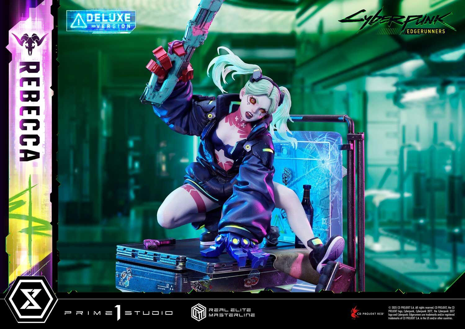 Cyberpunk: Edgerunners - Rebecca - Real Elite Masterline (REMCP-03DXS) - 1/4 - DX Bonus Version (Prime 1 Studio) photo 22