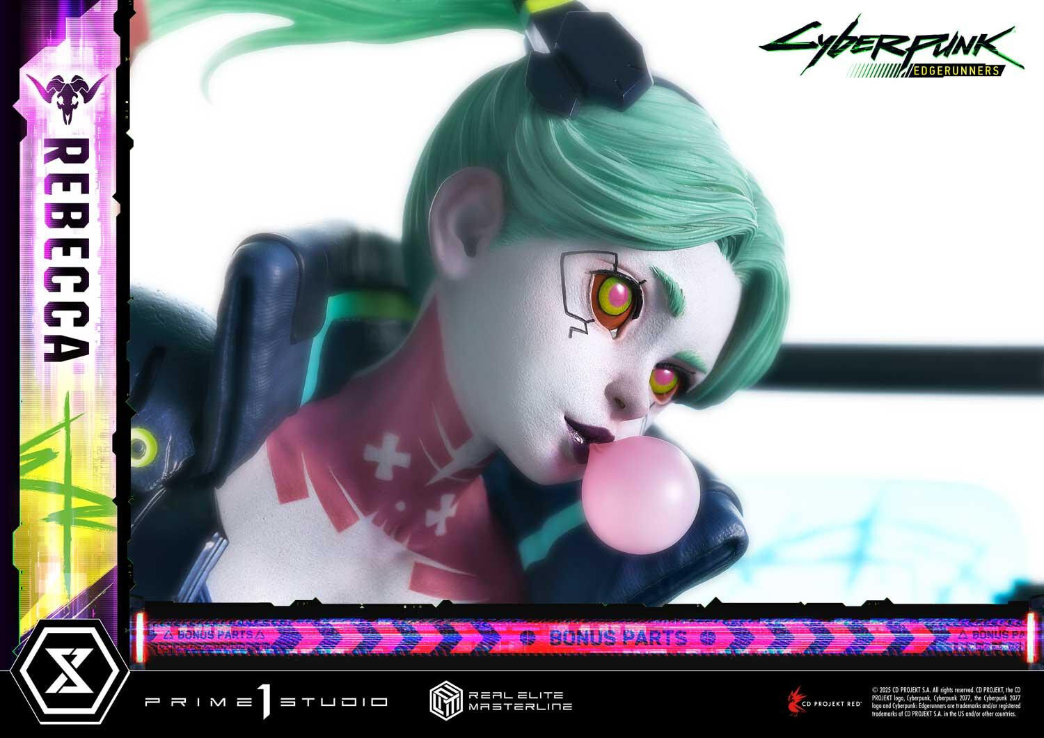 Cyberpunk: Edgerunners - Rebecca - Real Elite Masterline (REMCP-03DXS) - 1/4 - DX Bonus Version (Prime 1 Studio) photo 24