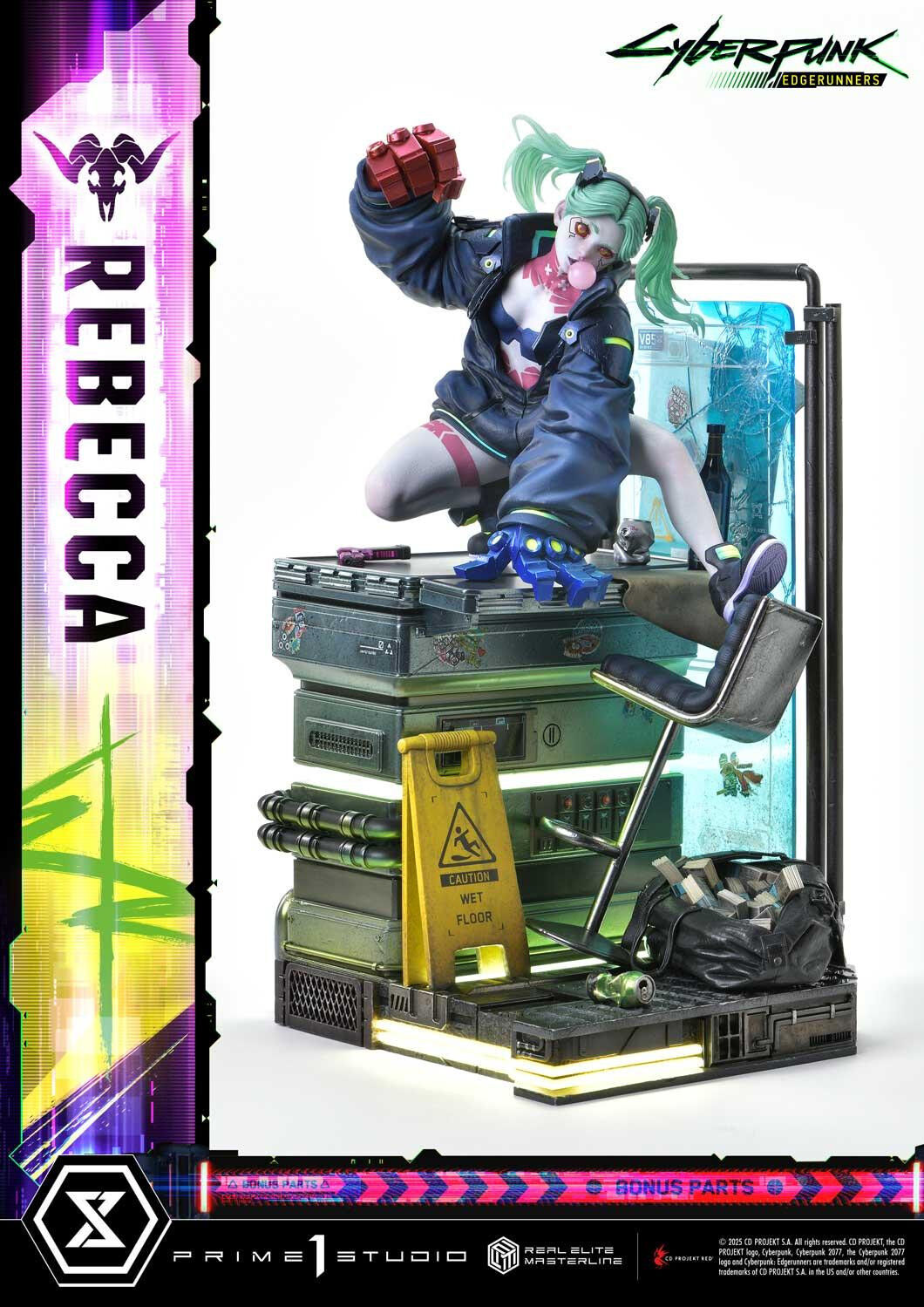 Cyberpunk: Edgerunners - Rebecca - Real Elite Masterline (REMCP-03DXS) - 1/4 - DX Bonus Version (Prime 1 Studio) photo 25