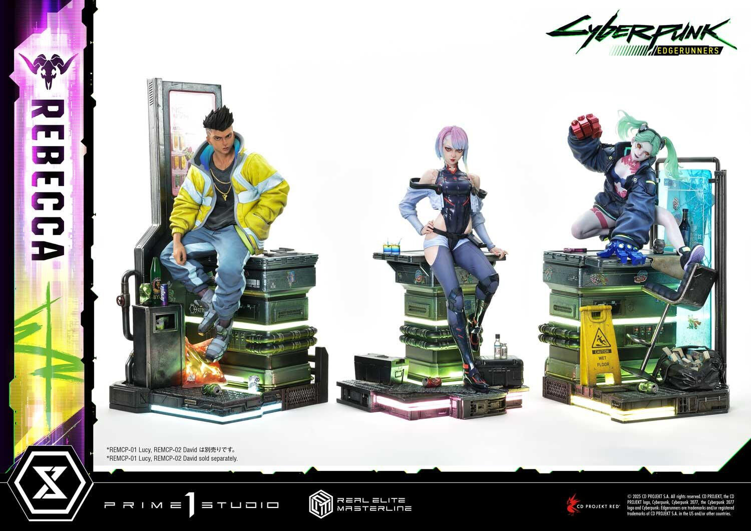 Cyberpunk: Edgerunners - Rebecca - Real Elite Masterline (REMCP-03DXS) - 1/4 - DX Bonus Version (Prime 1 Studio) photo 38