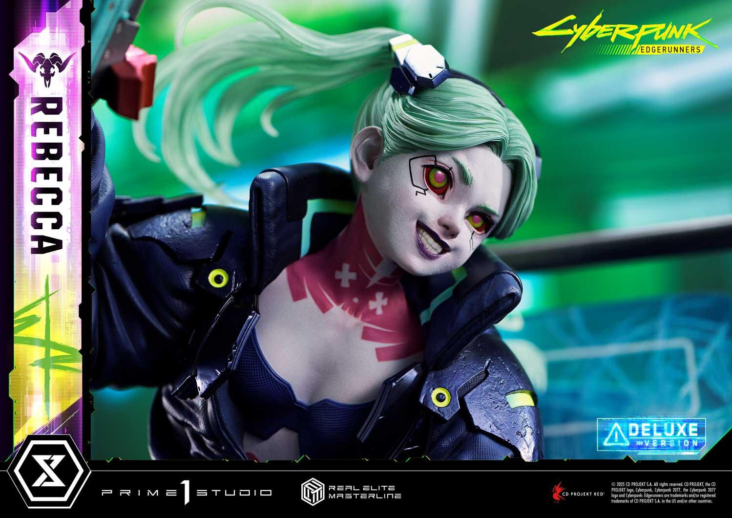 Cyberpunk: Edgerunners - Rebecca - Real Elite Masterline (REMCP-03DXS) - 1/4 - DX Bonus Version (Prime 1 Studio) photo 39