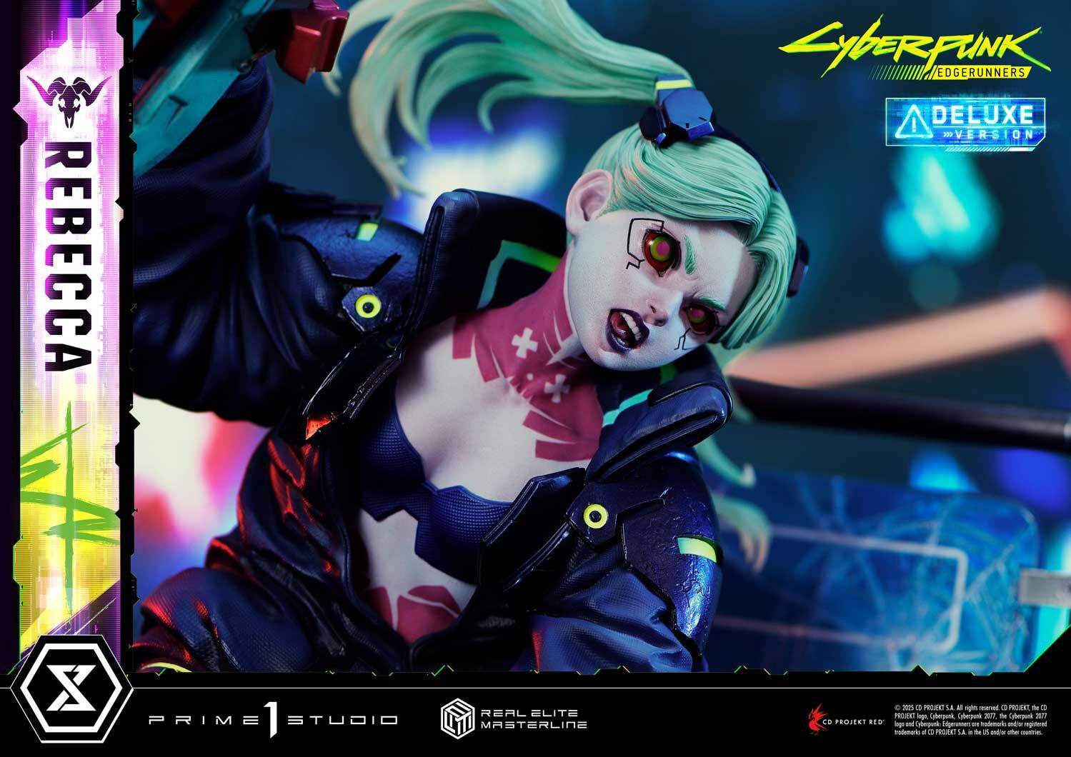 Cyberpunk: Edgerunners - Rebecca - Real Elite Masterline (REMCP-03DXS) - 1/4 - DX Bonus Version (Prime 1 Studio) photo 42