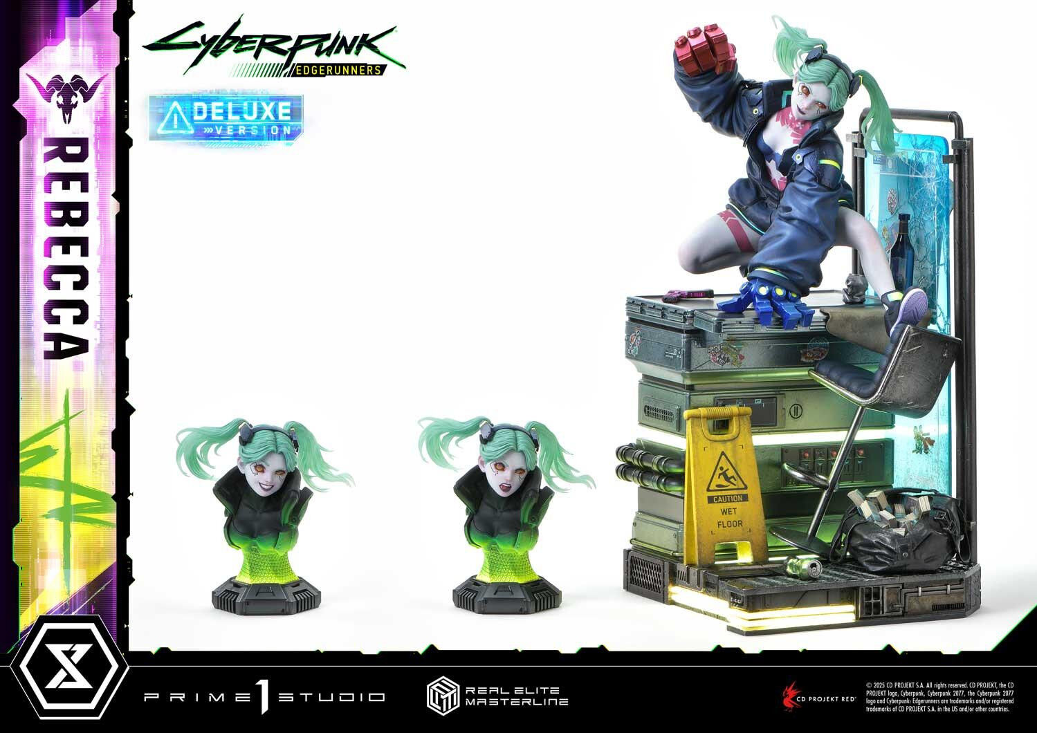 Cyberpunk: Edgerunners - Rebecca - Real Elite Masterline (REMCP-03DXS) - 1/4 - DX Bonus Version (Prime 1 Studio) photo 45
