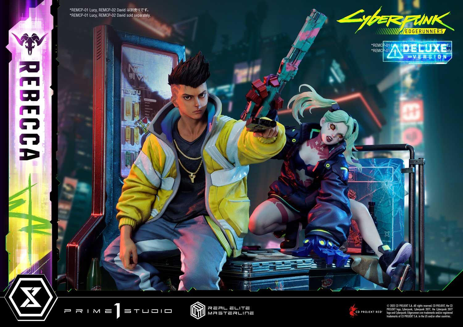 Cyberpunk: Edgerunners - Rebecca - Real Elite Masterline (REMCP-03DXS) - 1/4 - DX Bonus Version (Prime 1 Studio) photo 50