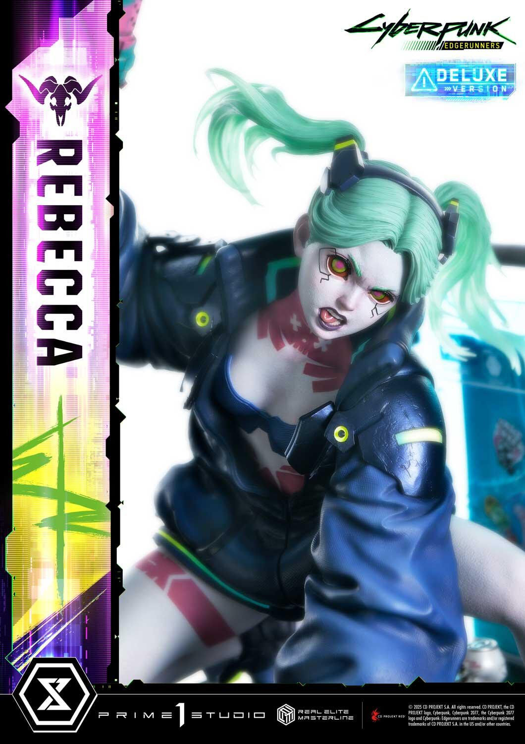 Cyberpunk: Edgerunners - Rebecca - Real Elite Masterline (REMCP-03DXS) - 1/4 - DX Bonus Version (Prime 1 Studio) photo 54